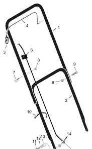 Part Location Diagram of 672837 Murray DISCONTINUED